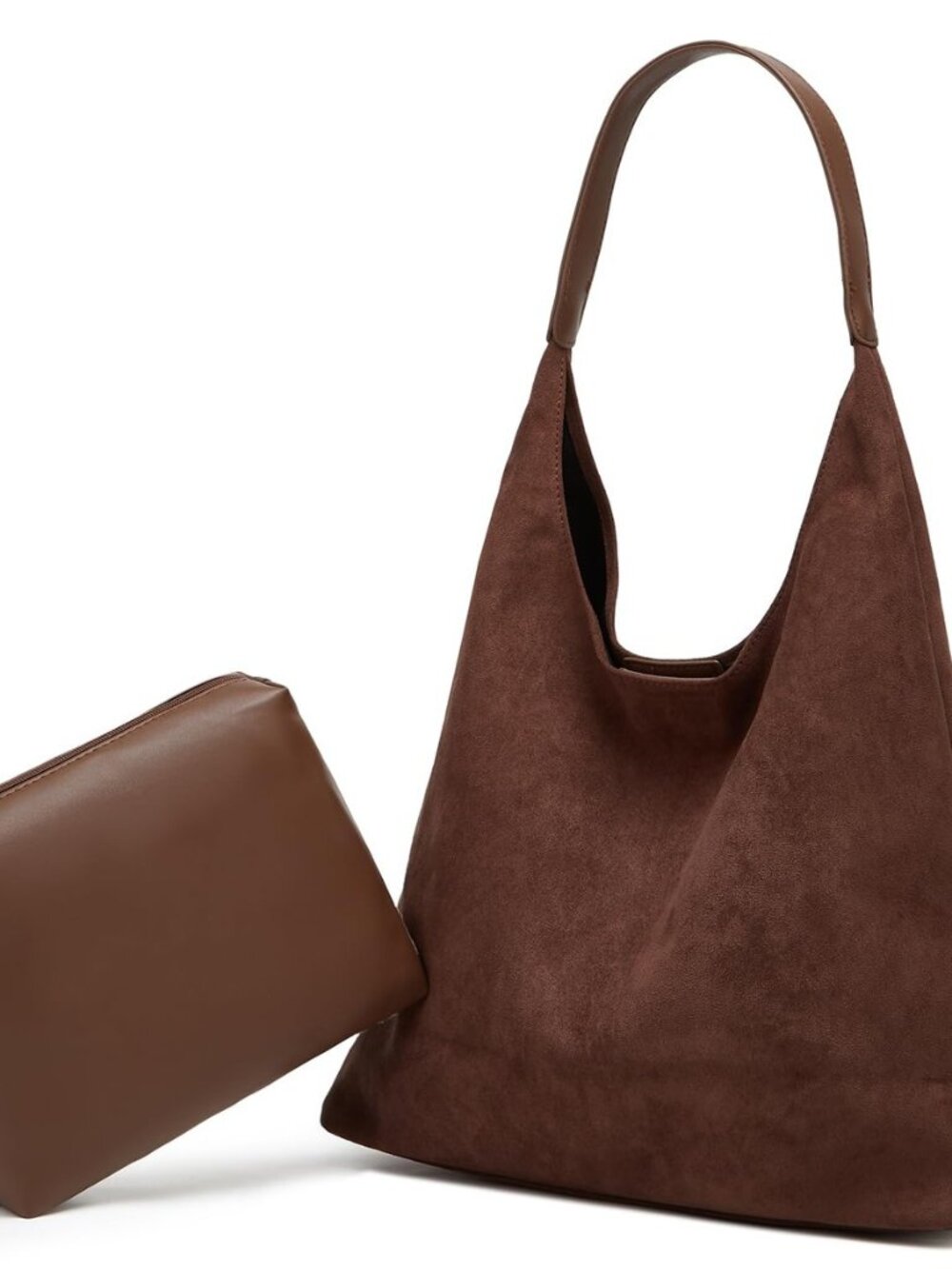 Slouchy Suede Hobo Bag Women Satchels Crossbody Purse Shoulder Tote Handbag